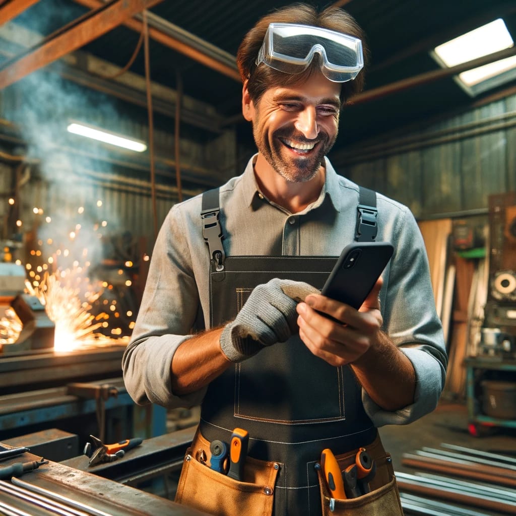 Metallbauer Man 1