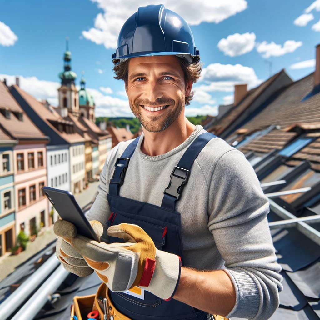 Dachdecker Man 2