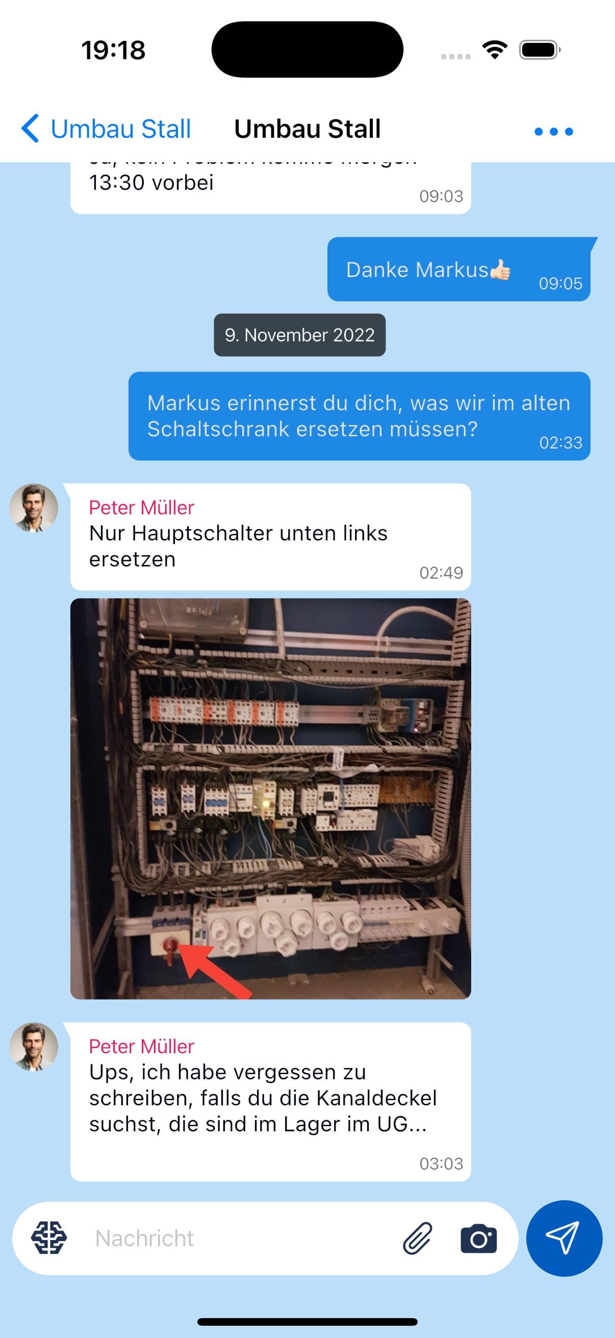 Projekt-Chat
