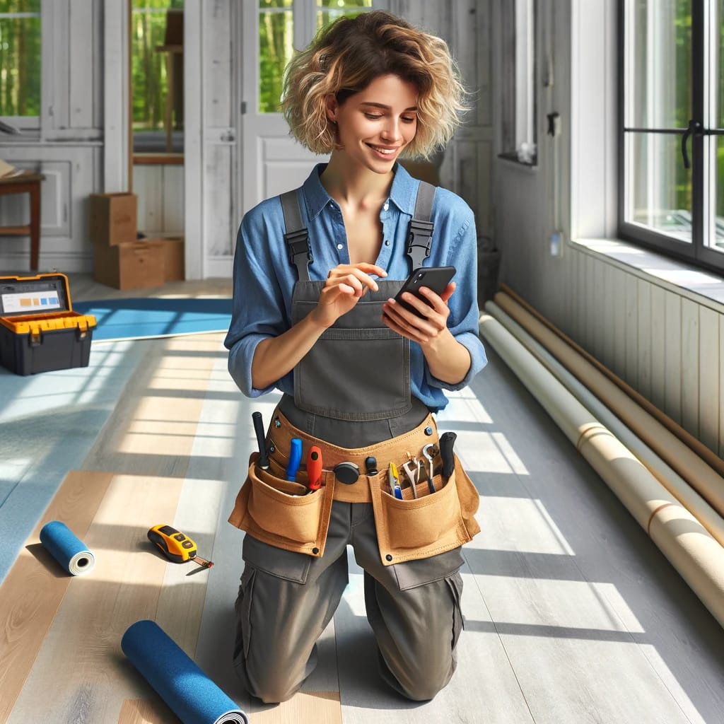 Boden & Plattenleger Frau 1