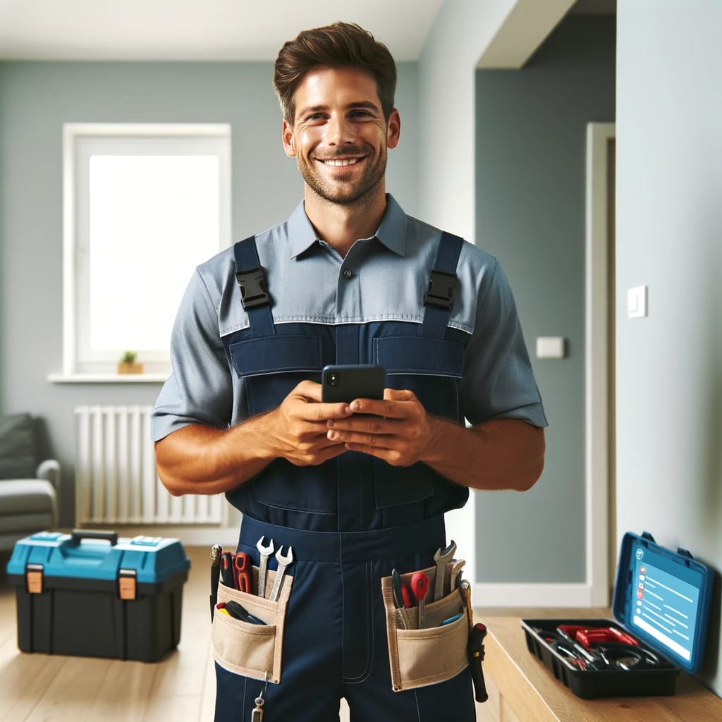 Servicetechniker Man 1