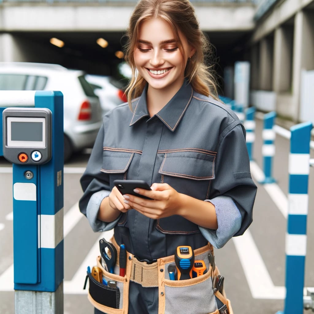 Servicetechniker Frau 1